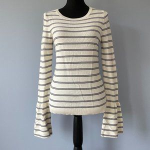 Ann Taylor Striped Long Sleeve